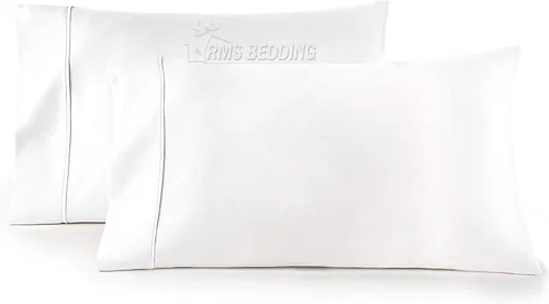 Miniatura 27 de Juego de sábanas de 4 piezas, algodón egipcio de 600 hilos, juego de ropa de cama de lujo que se adapta a bolsillos de hasta 18 pulgadas de Azul