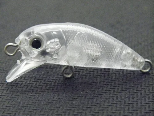 Miniatura 5 de 10 Señuelo en Blanco sin Pintar Minnow Crankbait de Agua Superior sin Labios Jerkbait Señuelos de Pesca UPM760P10