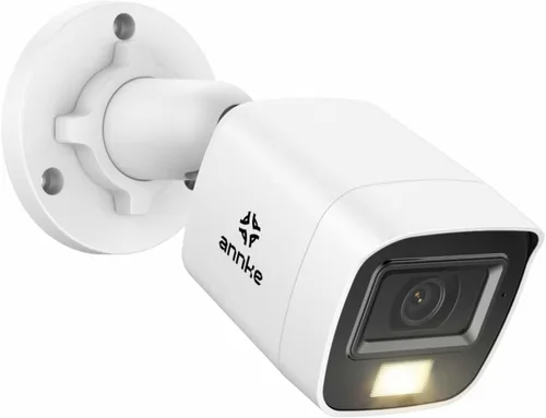 ANNKE Cámara de seguridad 4K para vigilancia doméstica y empresarial, cámara analógica con cable con visión nocturna de 100 pies, visión nocturna a