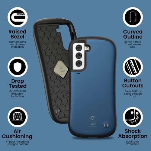 Miniatura 3 de iFace Funda de primera clase [compatible con Galaxy S22] – Linda funda a prueba de golpes de doble capa [carcasa rígida con parachoques] fundas