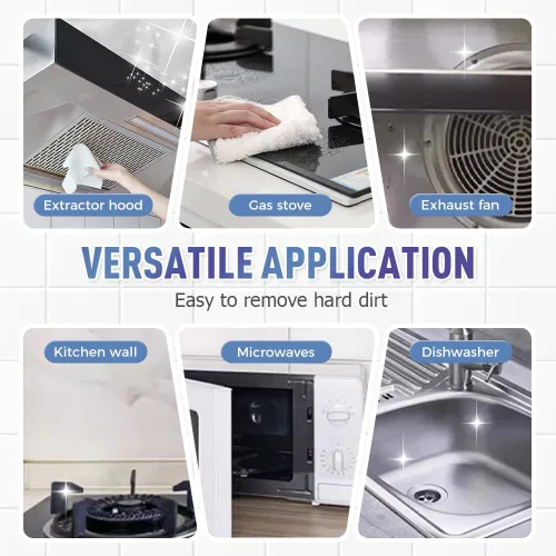 Miniatura 7 de 2025 Nuevo Removedor de Óxido Premium para Cocina y Hogar, Removedor de Arañazos para Acero Inoxidable para Horno, Lavabo, Refrigerador y Utensilios