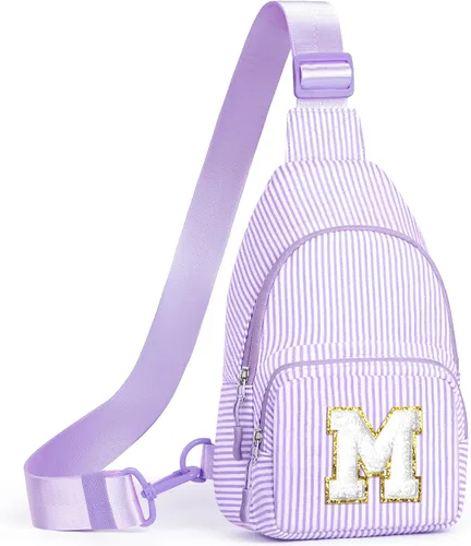 Miniatura 17 de YOOLIFE Regalos de Navidad para niñas adolescentes Bolso cruzado inicial con bandolera Bolso cruzado monograma para regalos de cumpleaños para niñas