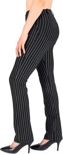 Miniatura 2 de Yogipace - Pantalones deportivos de yoga y de vestir para mujer, con trabillas para cinturón y pierna recta, disponibles en talla pequeña, regular