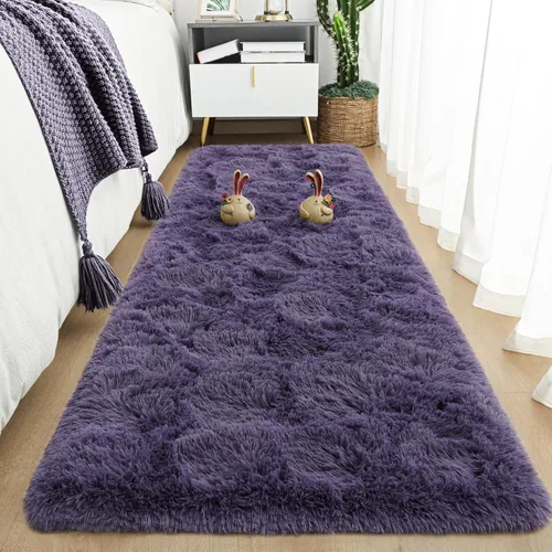 Miniatura 63 de Tepook Alfombras súper suaves y esponjosas para sala de estar, alfombras de área de 8 x 10 pies para dormitorio, alfombra moderna peluda, alfombras