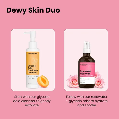 Miniatura 8 de Spray de agua de rosas y glicerina, hidratante y refrescante para rostro y cabello, tónico facial con ácido hialurónico para calmar, suavizar