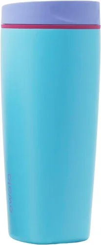 Miniatura 41 de Owala SmoothSip Slider - Vaso de café aislado de acero inoxidable, reutilizable, taza de café helado, taza de viaje para café caliente, sin BPA, 12