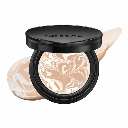 Miniatura 17 de [Tamaño mini] AGE20'S Signature Essence Pact 13C Base de cojín coreana vegana Paquete de 1 Base crema, acabado húmedo y brillante, cobertura