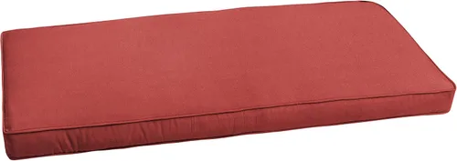 Miniatura 19 de Sorra Home CBENCH - Cojín de banco para interiores y exteriores, 60 pulgadas de ancho x 18 pulgadas de profundidad, color plateado fundido Sunbrella