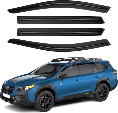 Miniatura 68 de Canvcle RAV4 Rain Guards - Window Visors for Toyota RAV4 2006-2012, Outside-Mount Tape-On Side Window Wind Deflectors for RAV4 Accessories, Vent