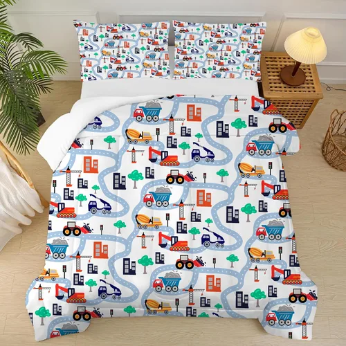 Miniatura 16 de American Flag Lion Bedding Set for Kids Twin Animals Print Comforter Set for Men Boys Bedroom Quilt Bed Set 1 Comforter 1 Pillowcase Lb01-16
