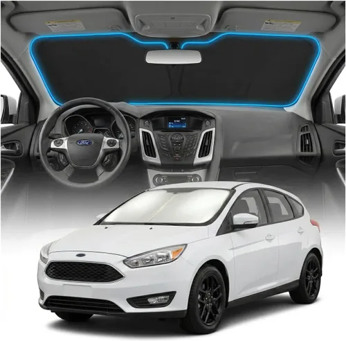 Miniatura 114 de Cubierta para parabrisas para BMW X1 E84 – Ajuste personalizado X1 E84 Accesorios 2016-2024 2025 Parasol plegable protección UV y escudo térmico