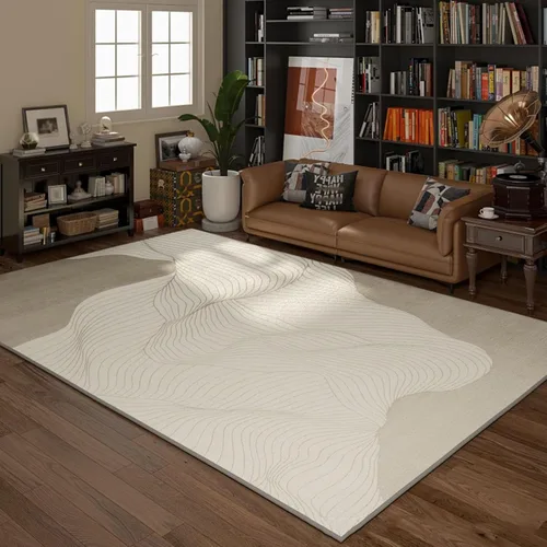 Removable Washable Graphene Electric Heating Carpet Plush Heated Area Rug Indoor Floor Heating Mat Foot Warmer with Timer Fast Warm Up, Heated Floor