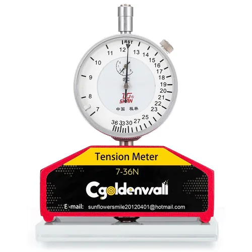 CGOLDENWALL Medidor de tensión de impresión de pantalla de seda de alta precisión Probador de medidor de tensión Newton Herramienta de medición en