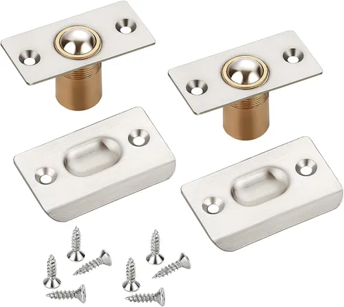 Miniatura 12 de Ravinte Hardware Pestillo de bola para puerta de armario, reemplazo de bola de puerta, accesorios de puerta de cierre de bola, acero inoxidable
