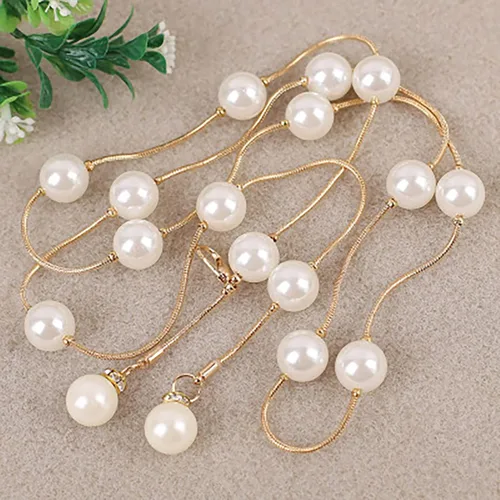 Miniatura 9 de Cinturones de cadena de moda para mujer, cadena de cintura con diamantes de imitación para vestido, cinturón automático con hebilla