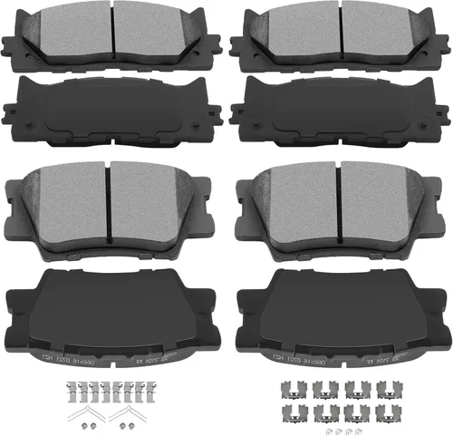 Miniatura 24 de ECCPP - Juego de 4 pastillas de freno de disco de cerámica traseras para 1994 1995 1996 1997 1998 1999 2000 2001 2002 2003 2004 para Ford Mustang