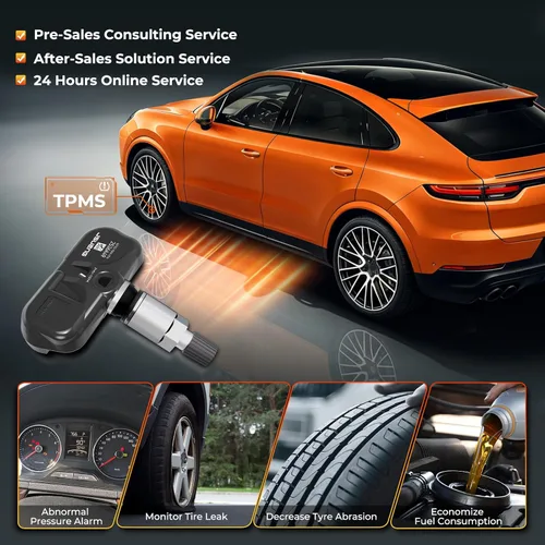 Miniatura 6 de Jsueng Sensor TPMS, sensor de sistema de monitoreo de presión de neumáticos de 315 Mhz para Honda Accord 2008-2012, Honda CR-V 2007-2011, Honda Fit