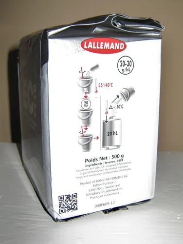 Miniatura 4 de LEVADURA DE VINO EC-1118 17.64 oz PAQUETE A GRANEL PARA FERMENTACIONES ALTAS EN ALCOHOL