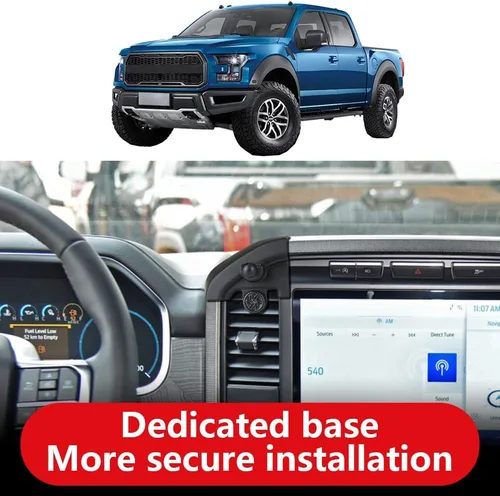 Miniatura 3 de Soporte de teléfono de coche para Ford F-150 F150 Truck 2021-2025【No compatible con King Ranch 2024-2025, Raptor】 Accesorios de automóvil, soporte