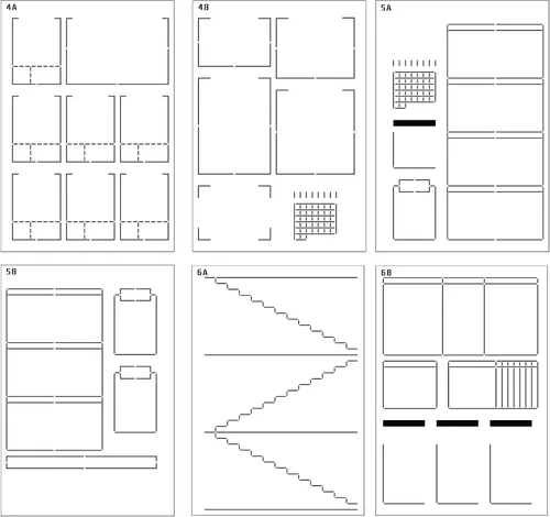 Miniatura 10 de Speedy Spreads - Plantillas de diario (diseños semanales #1), plantillas x6 para cuaderno de cuadrícula de puntos A5, ahorra tiempo en diseños