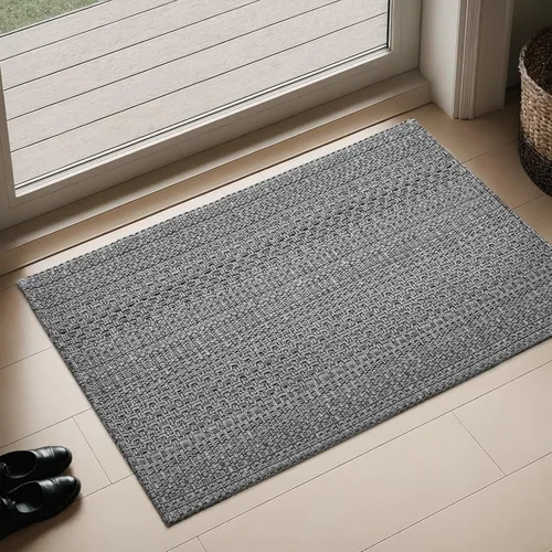 Miniatura 10 de MatEssenz Alfombrillas de cocina de 20 x 30 pulgadas para piso, alfombras de cocina tejidas, lavables a máquina, estilo bohemio, antideslizantes