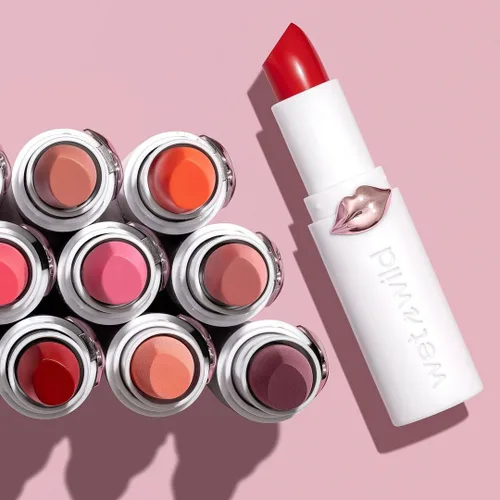 Miniatura 8 de wet n wild Mega Last Lápiz Labial de Alto Brillo, Color de Labios, Infundido con Aceites de Semillas para un Brillo Alto Nutritivo, Color Cremoso