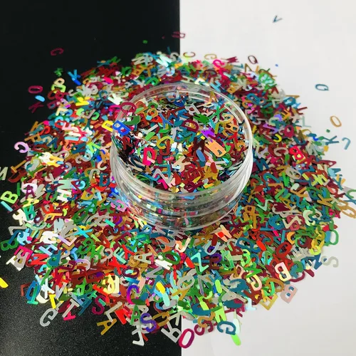 Miniatura 32 de Paquete de 0.35 onzas por paquete, astilla de 0.47 pulgadas con purpurina de huesos grandes, para festivales, rave, maquillaje, rostro, cuerpo