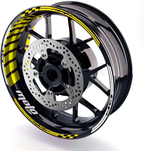 Miniatura 7 de MC MOTOPARTS Calcomanías de llantas de 17 pulgadas compatibles con ZX10R ZX10RR ZX-6R ZX-6RR 636 Z900 Z1000 Z650 Ninja 400 Ninja 500 R Z500 2024