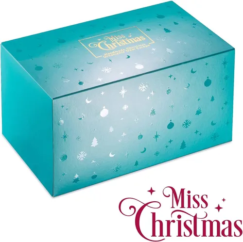 Miniatura 4 de Miss Christmas Colección 2023 Adorno de árbol de vidrio soplado para bebé (¡Es un niño!)