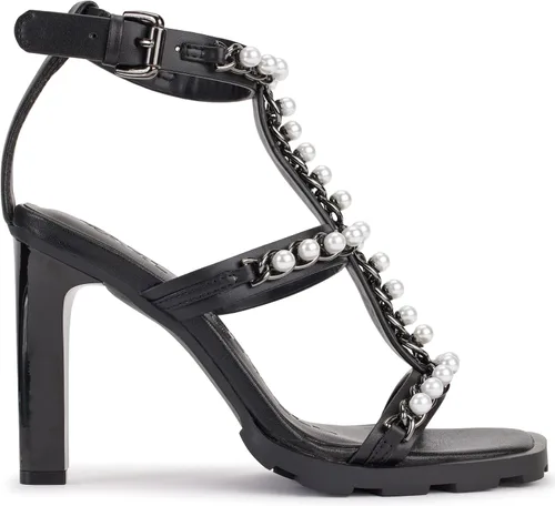 Miniatura 5 de Karl Lagerfeld Paris womens Midge T-strap Studded Heel Sandal