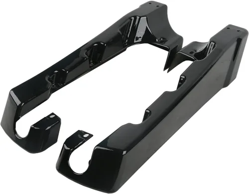 XMT-MOTO Extensión de bolsa de sillín estirada de 4 pulgadas para Harley Davidson 1994-2013, todos los modelos Touring, incluyendo road glide, road