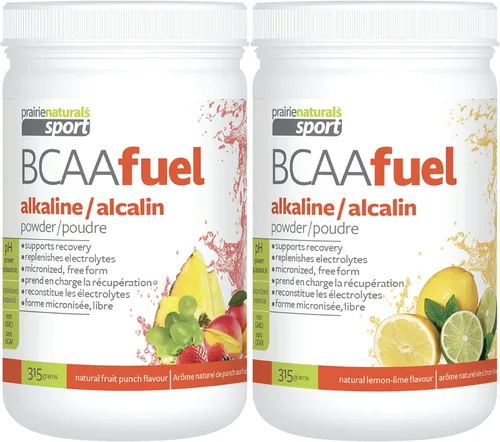 Miniatura 4 de Prairie Naturals PH Balanced BCAA Combustible, limón lima, 11.2 onzas