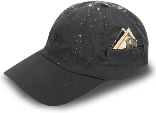 Miniatura 47 de Gorra de béisbol impermeable para hombre, sombrero de lluvia plegable para correr al aire libre, sombrero de pesca solar