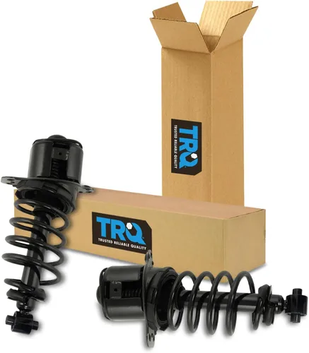 Miniatura 295 de TRQ Conjunto de Amortiguador y Resorte Delantero Cargado con Resorte Helicoidal Pre-ensamblado Compatible con Jeep Cherokee Limited AWD 14-22 Sin