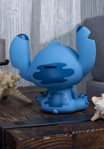 Miniatura 3 de Disney Stitch - Banco figurado de PVC de 6 pulgadas