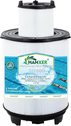 Miniatura 11 de HANXER® System 3 S7M120 Juego de filtros de piscina interior y exterior, repuesto para cartuchos de filtro de piscina SR300, 25021-0200S