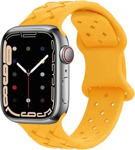 Miniatura 7 de Correas de silicona suaves compatibles con Apple Watch Band de 49/45/44/1.654 in 41/40/1.496 in para mujer y hombre, correa deportiva impermeable