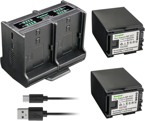 Miniatura 8 de Kastar Cargador de batería cuádruple compatible con Canon VIXIA HF S10 HFS10, VIXIA HF S11 HFS11, VIXIA HF S20 HFS20, VIXIA HF S21 HFS21, VIXIA HF