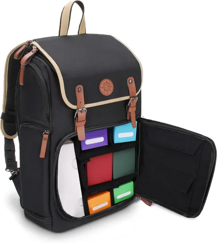 Miniatura 10 de ENHANCE Designer Edition - Mochila TCG – MTG Deck Bag carpeta de tarjetas, almacenamiento de caja de cubierta TCG, soporte para tapete de juego MTG