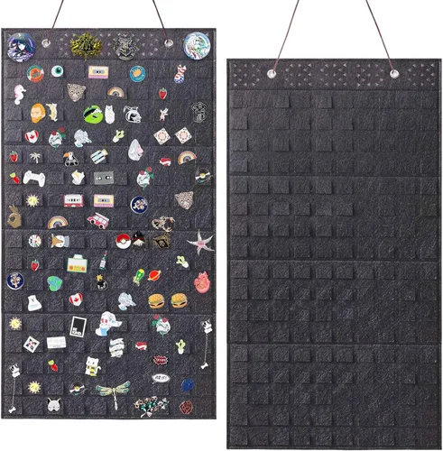 Miniatura 8 de Mi Ya Mi Lai Organizador de Alfileres y Broches para Colgar en la Pared, Estuche de Exhibición de Colección de Alfileres, Soporte de Almacenamiento