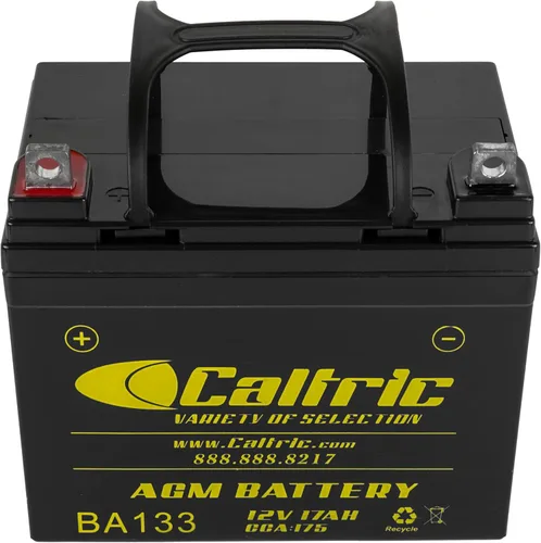 Miniatura 4 de Caltric Batería AGM compatible con John DeereZ330M Z330 Z335E Z335M Z345M Z345R Z355E Z355R