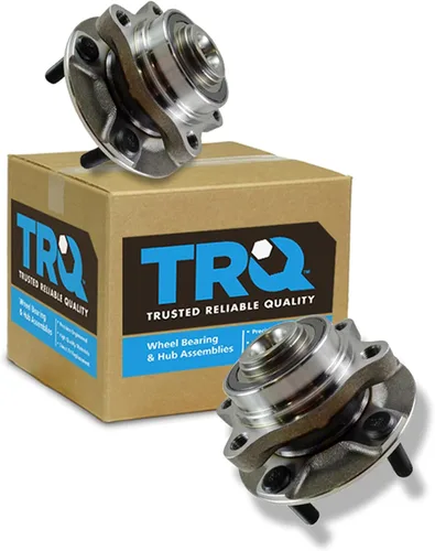 Miniatura 27 de TRQ Juego de conjunto de rodamiento de rueda delantera y buje de 2 piezas Compatible con Chevrolet Cobalt 2005-2010 HHR 2006-2011 Pontiac G5