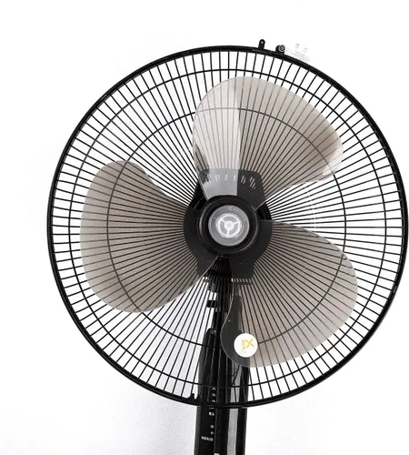 Miniatura 2 de dPois Repuesto de cuchilla de ventilador de plástico con cubierta de tuerca para ventilador de pie universal, ventilador de mesa, accesorios Gris 5