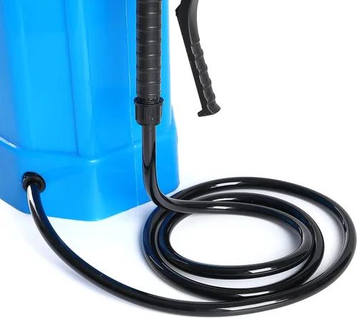 Manguera de repuesto de PVC para pulverizadores, manguera de repuesto reforzada de nailon con tuerca de fijación para salida de bomba de agua de