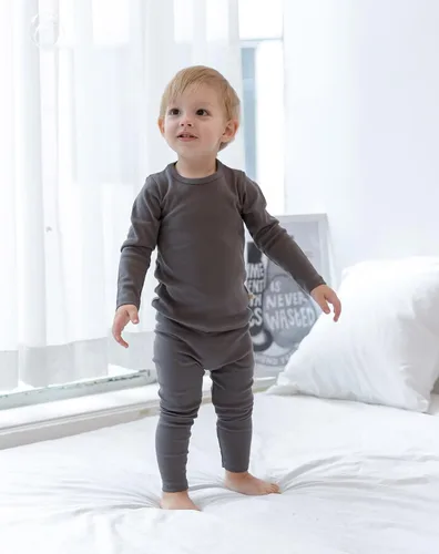 Miniatura 85 de AVAUMA - Pijama para niños y niñas de algodón básico para uso diario