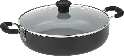 Miniatura 7 de T-fal B36282 Sartén Antiadherente Profunda con Tapa para Uso Diario con Asas Ergonómicas que se Mantienen Frescas Utensilios de Cocina, 12 Pulgadas
