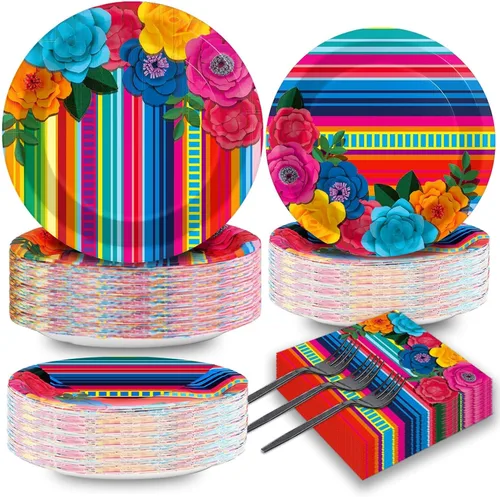 Miniatura 10 de 200 piezas Platos y Servilletas de Fiesta de Verano de Playa The Big One para Niño Surfeando Primer Cumpleaños, Juego de Vajilla Hawaiana