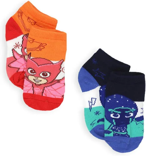 Miniatura 4 de PJ Masks Paquete de 6 calcetines para niños y niñas