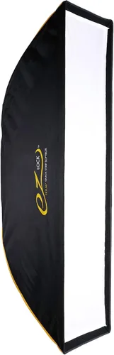 Glow EZ Lock 12x56 Quick Strip Rectangular Bowens Mount Softbox w/Externo, Difusores Internos