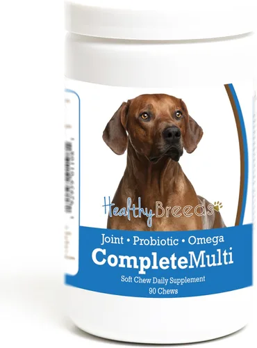 Miniatura 428 de Healthy Breeds Pug todo en uno multivitamínico suave masticable 60